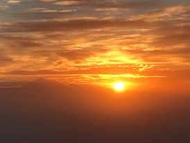 Klarheit und Fokus für vielbegabte Scannerpersönlichkeiten - Sonnenaufgang über dem Teide von La Palma aus